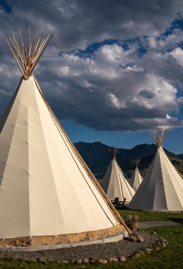 Dreamcatcher Tipi Hotel Gardiner Exteriér fotografie