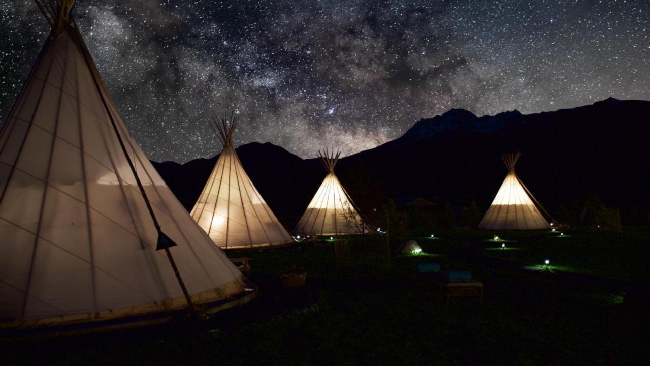 Dreamcatcher Tipi Hotel Gardiner Exteriér fotografie